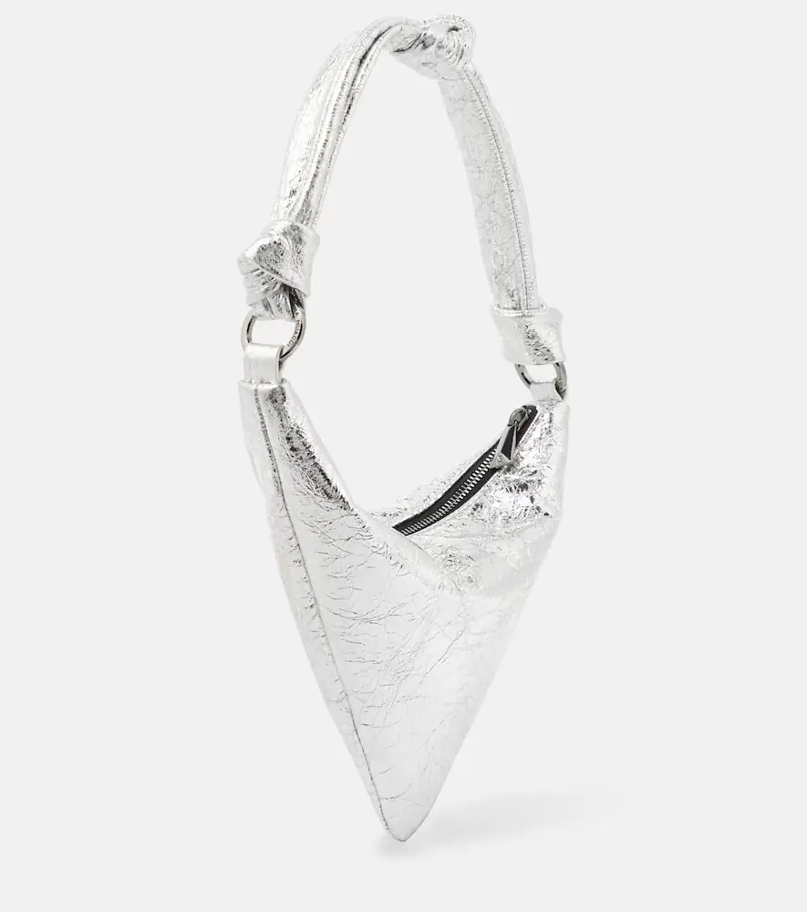 Amina Muaddi Cameron Mini leather shoulder bag | Thumbnail 4 Amina Muaddi Cameron Mini leather shoulder bag | Thumbnail 4