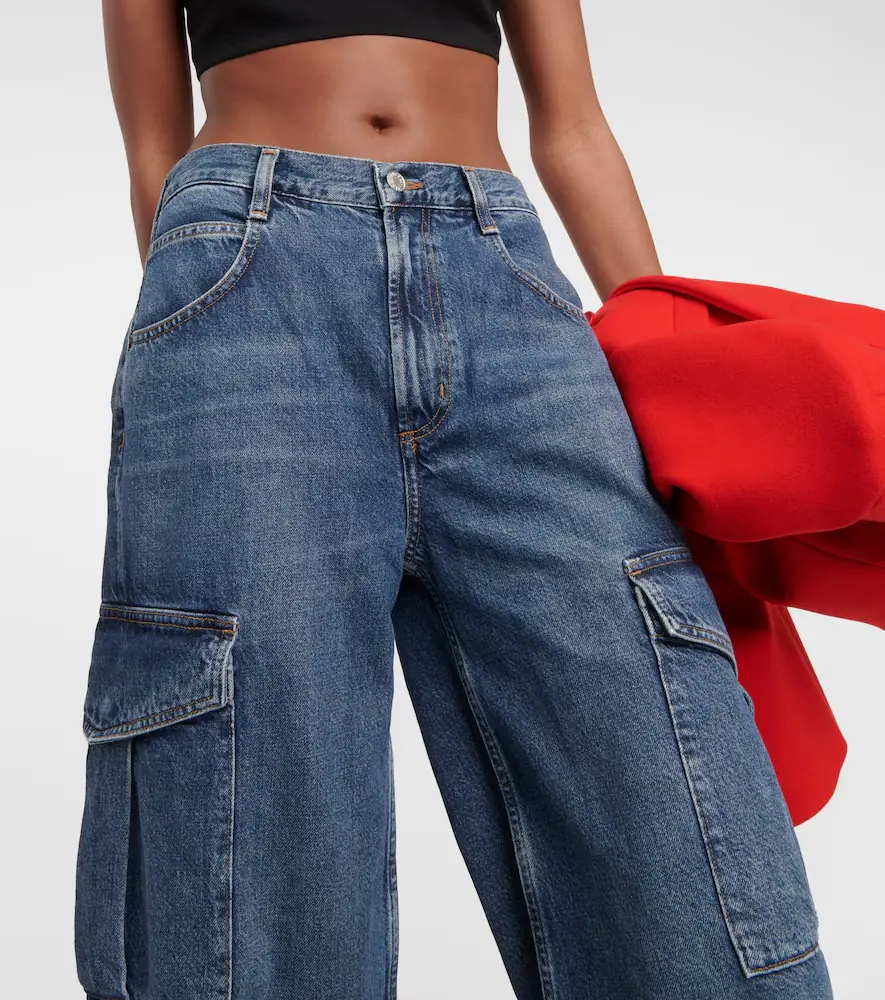 AGOLDE Minka denim cargo pants | Thumbnail 2