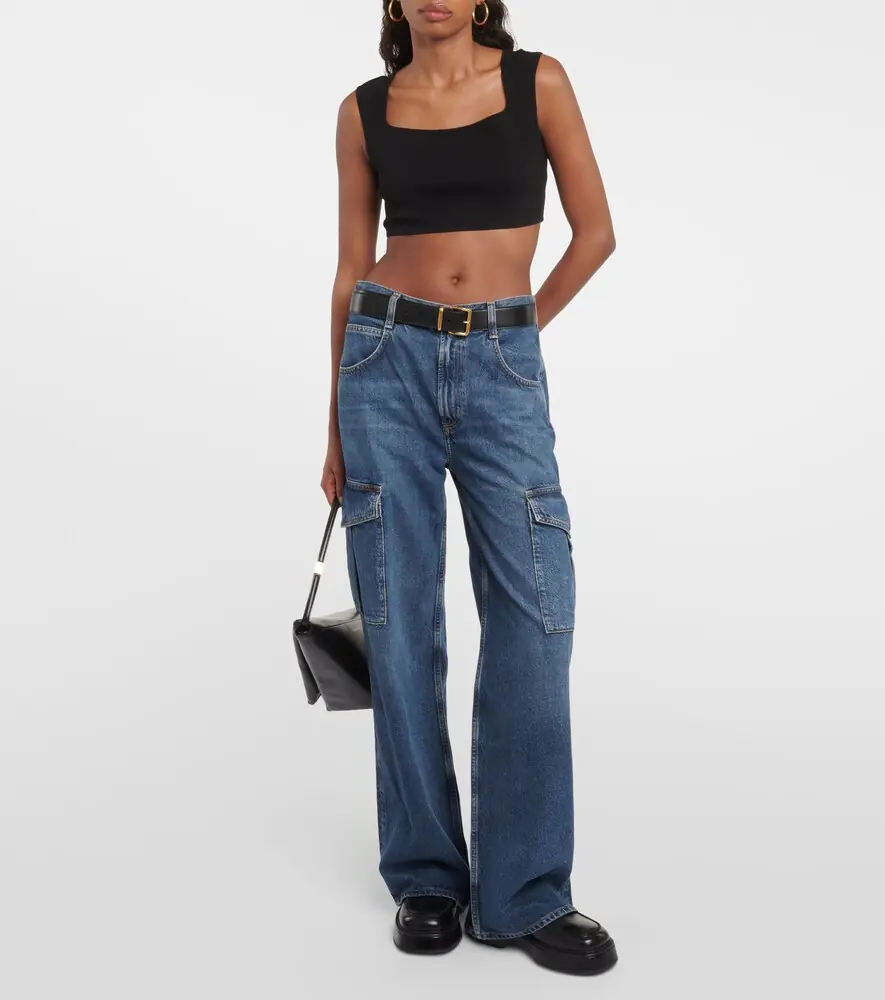 AGOLDE Minka denim cargo pants | Thumbnail 7