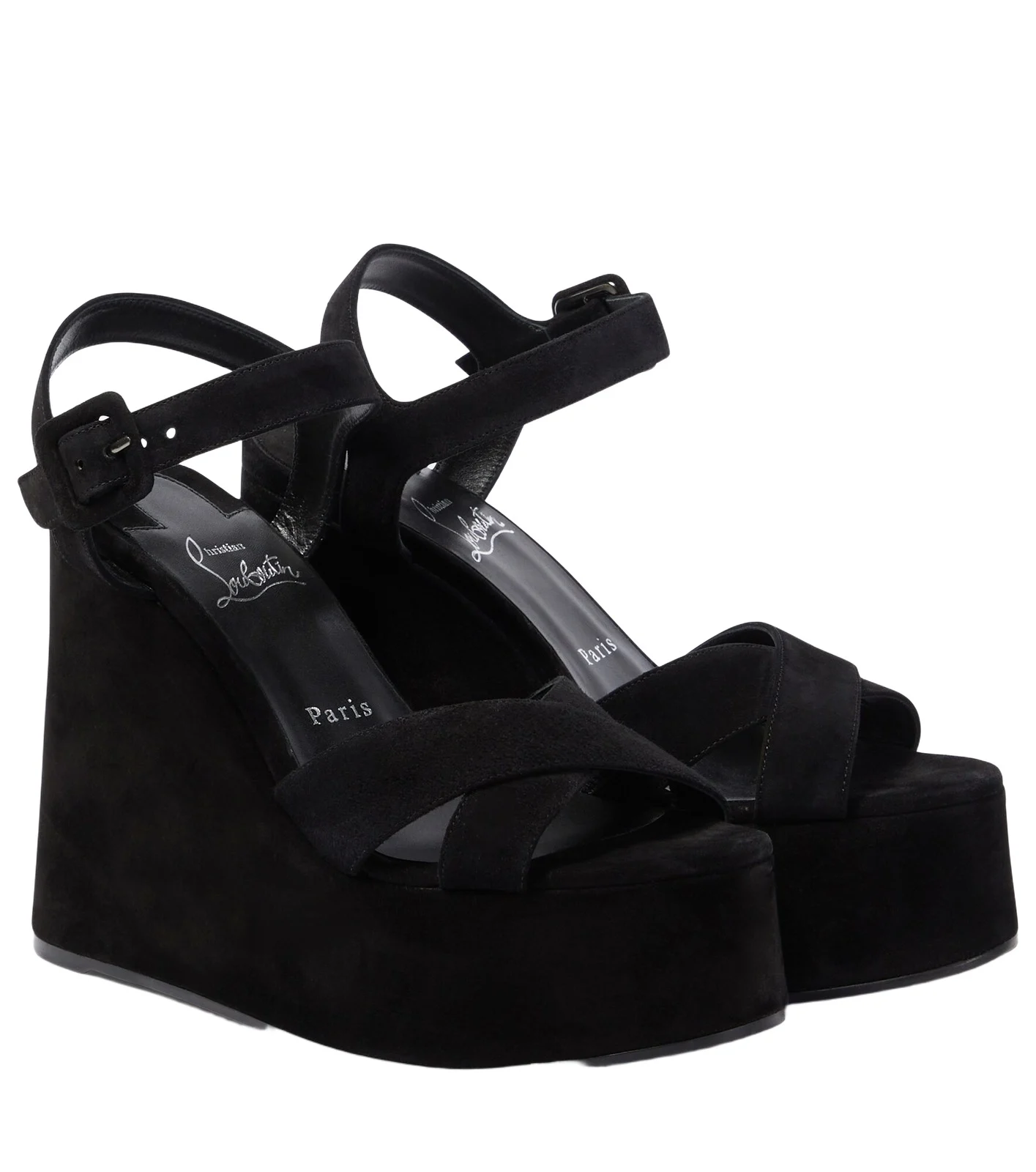 Supramariza 130 velvet wedge sandals Supramariza 130 velvet wedge sandals