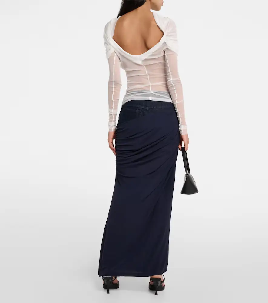 Christopher Esber Draped silk top | Thumbnail 3