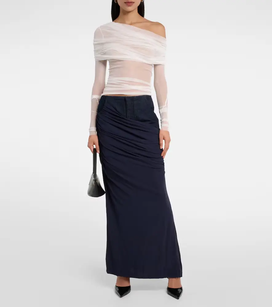 Christopher Esber Draped silk top | Thumbnail 4