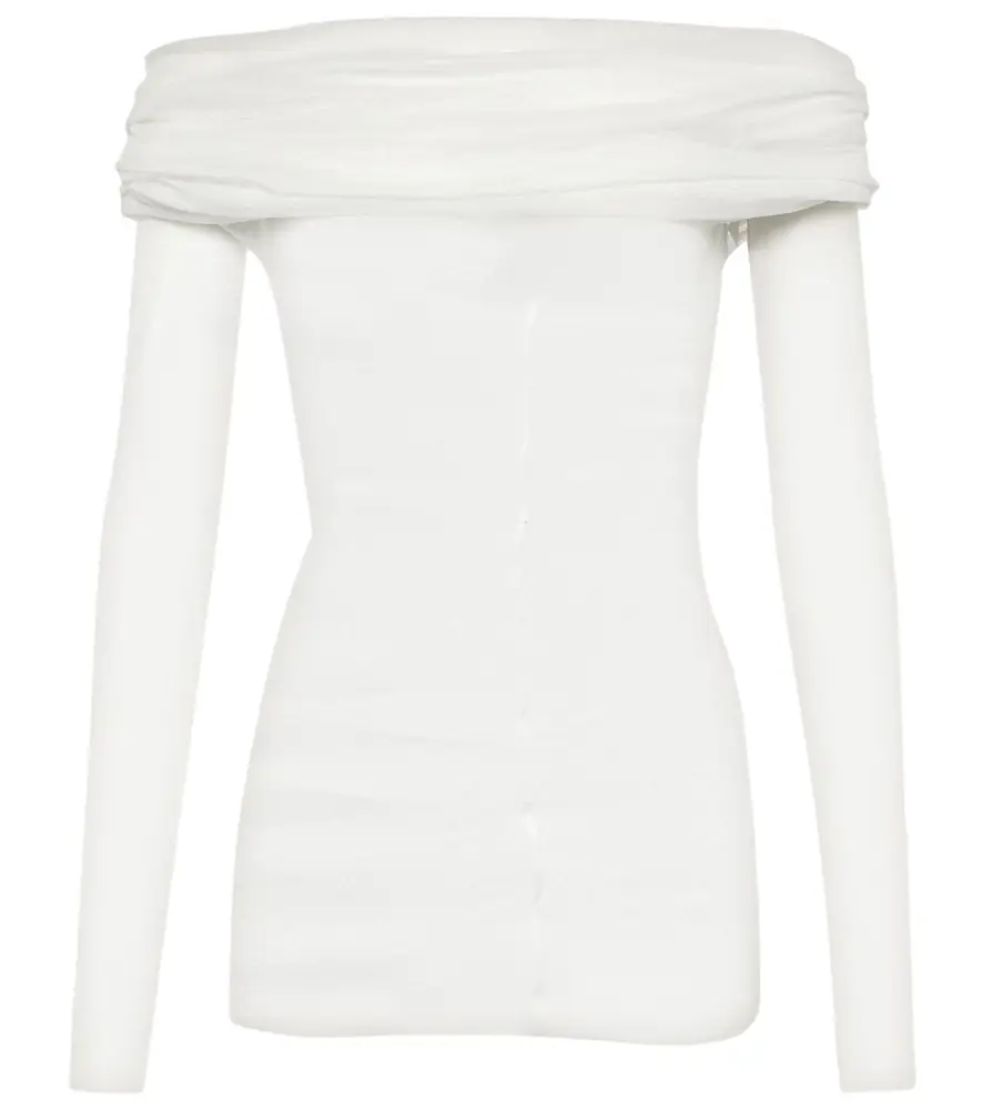 Christopher Esber Draped silk top