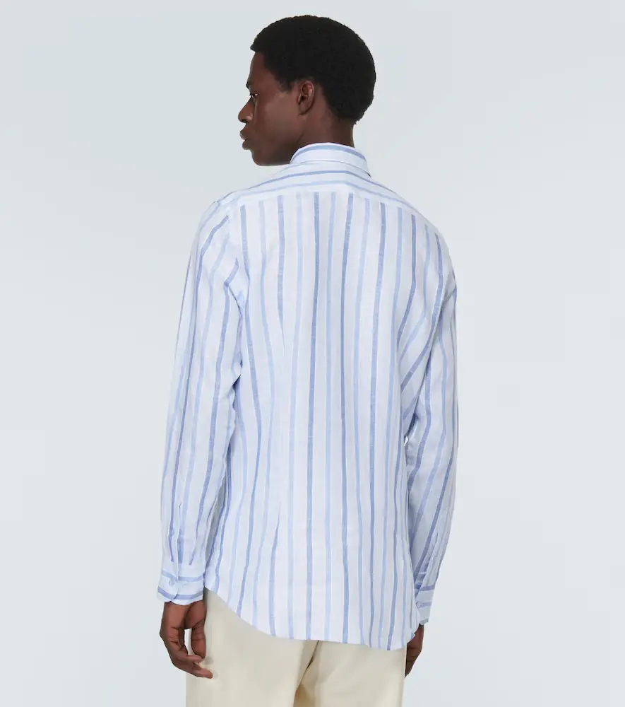 Etro Striped linen shirt | Thumbnail 2