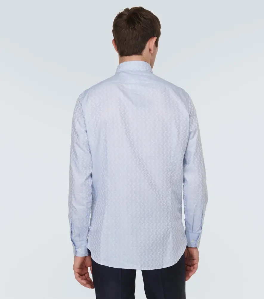Etro Paisley cotton shirt | Thumbnail 4