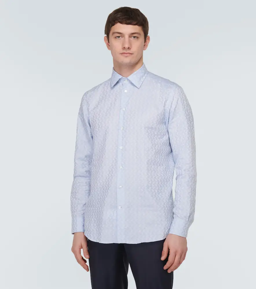 Etro Paisley cotton shirt | Thumbnail 6