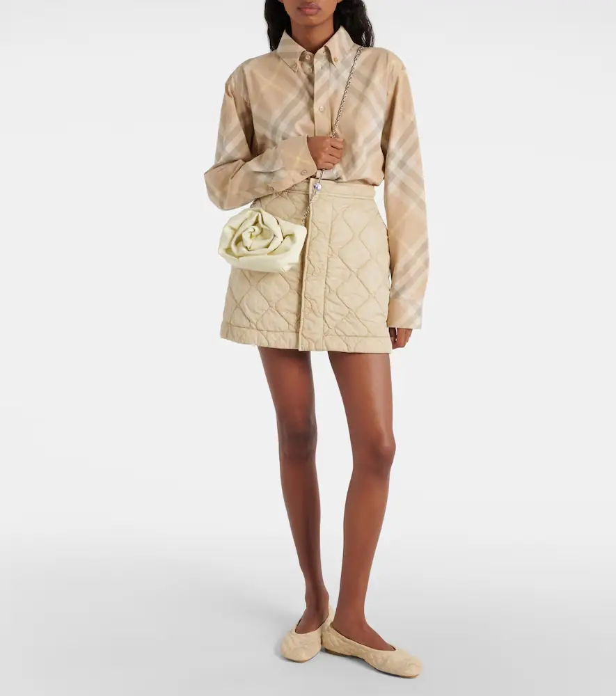 Burberry Rose gathered leather clutch | Thumbnail 4 Burberry Rose gathered leather clutch | Thumbnail 4