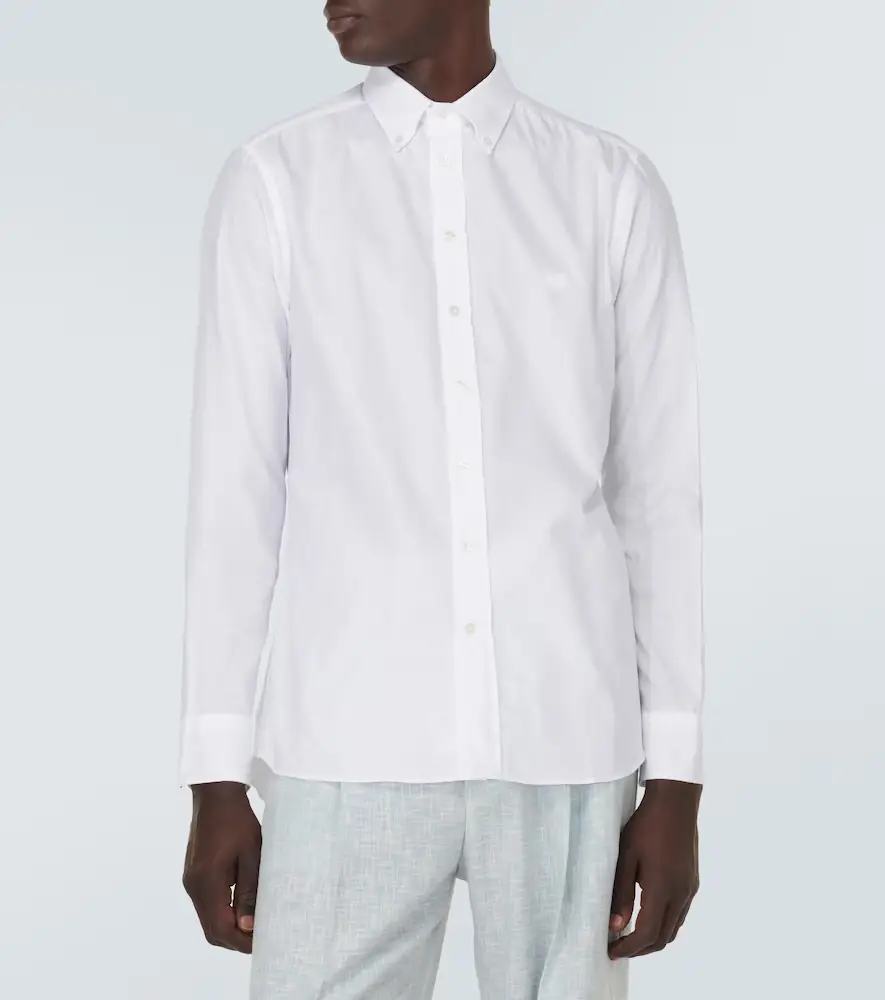 Etro Cotton poplin Oxford shirt | Thumbnail 3