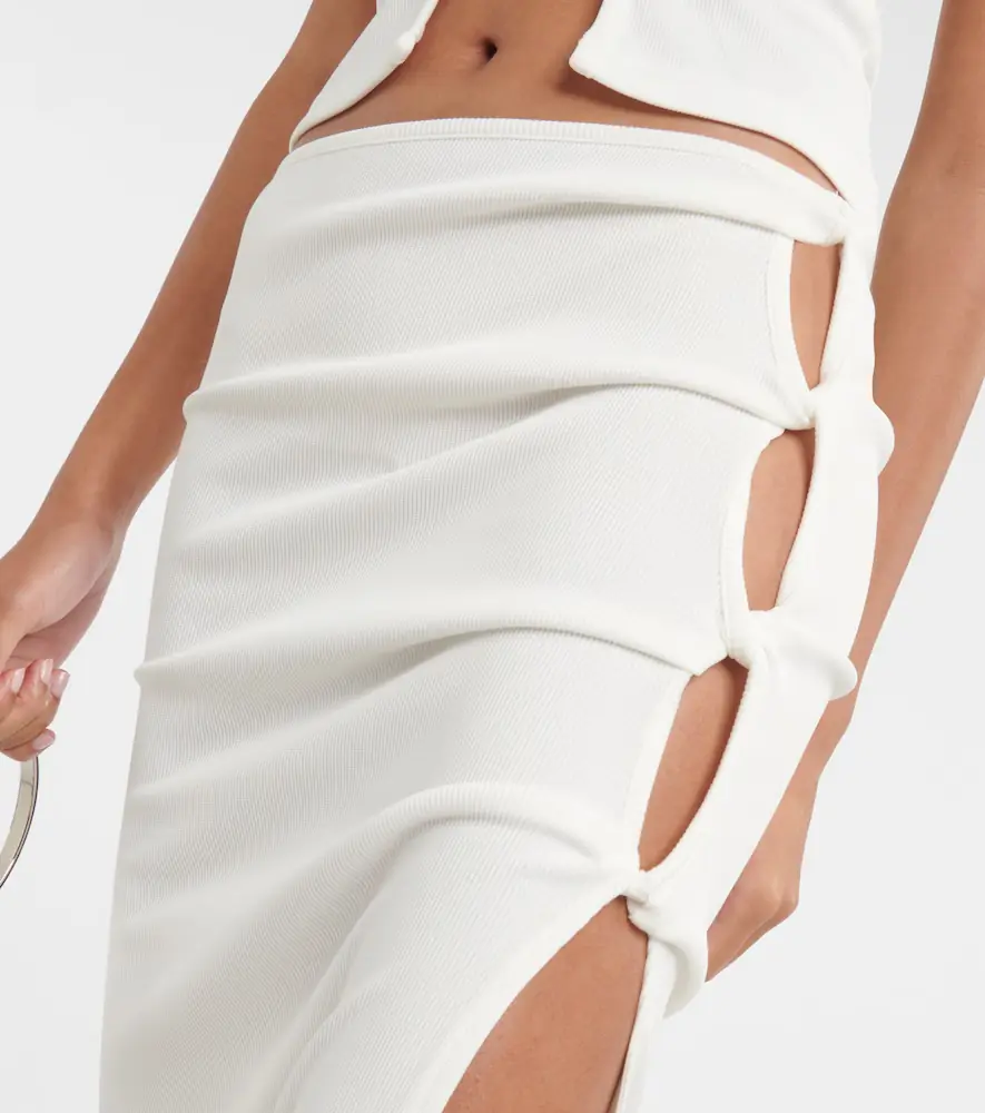 Christopher Esber Cutout jersey maxi skirt | Thumbnail 3