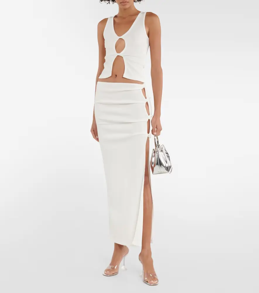Christopher Esber Cutout jersey maxi skirt | Thumbnail 5