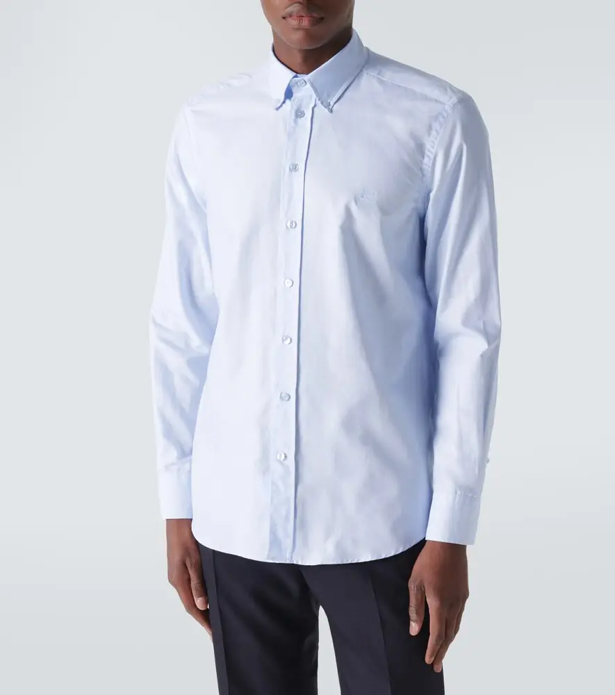 Etro Logo cotton Oxford shirt | Thumbnail 3