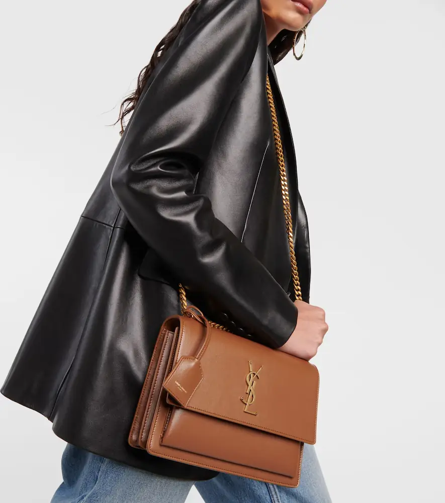 Saint Laurent Sunset Medium leather shoulder bag | Thumbnail 5 Saint Laurent Sunset Medium leather shoulder bag | Thumbnail 5