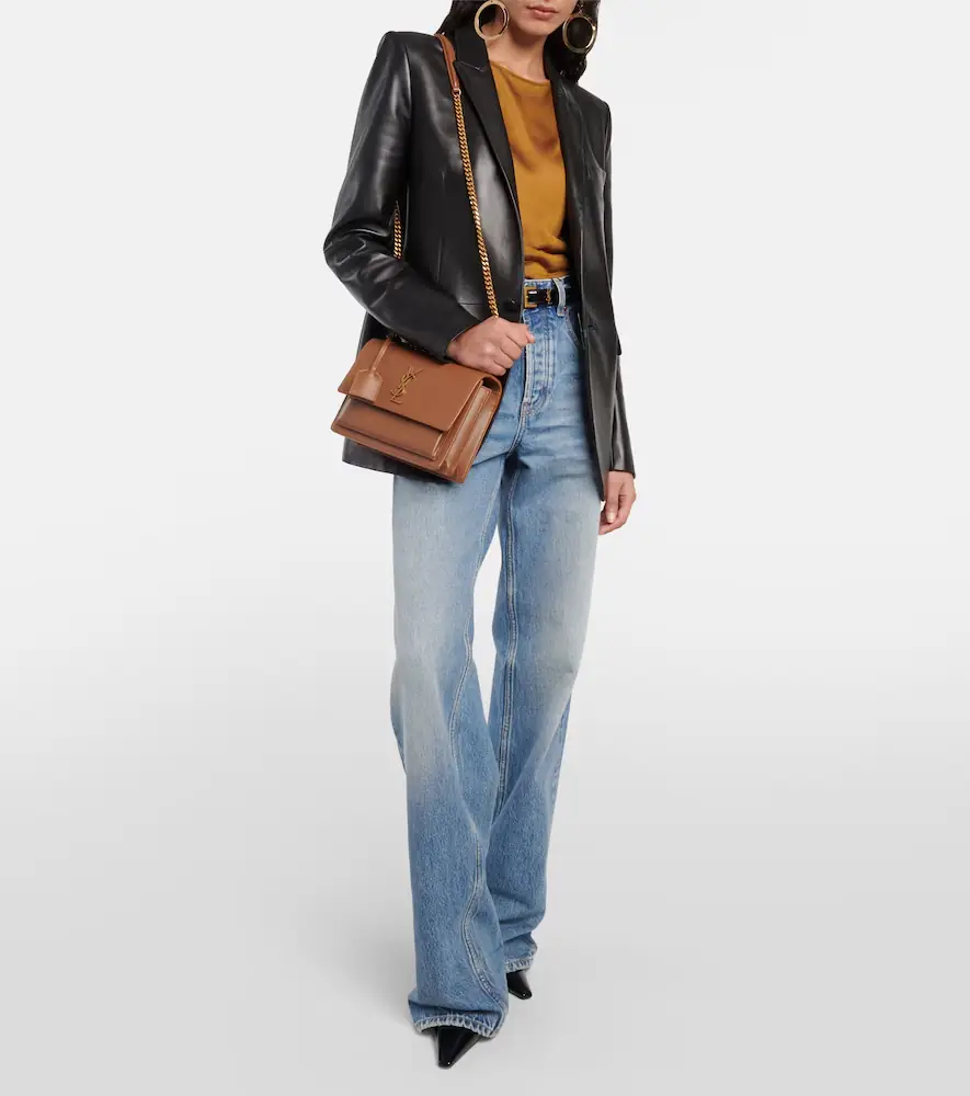 Saint Laurent Sunset Medium leather shoulder bag | Thumbnail 6 Saint Laurent Sunset Medium leather shoulder bag | Thumbnail 6