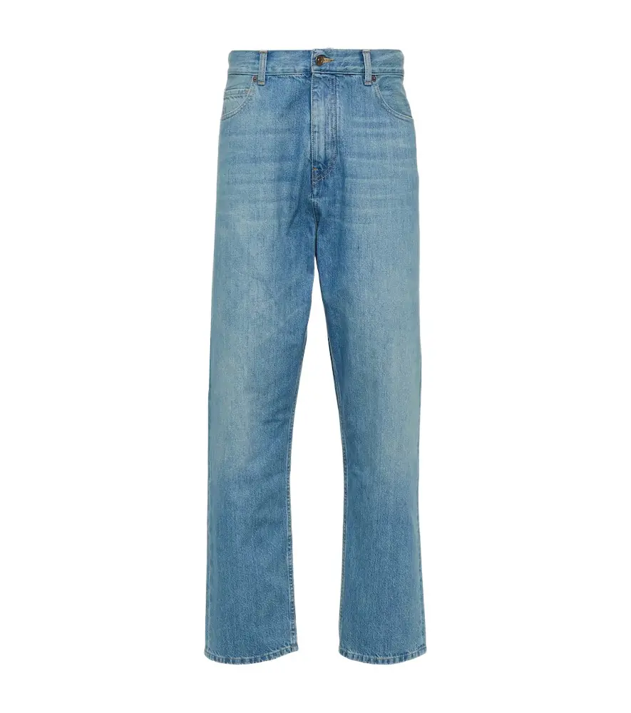 Alanui Kerala mid-rise straight jeans