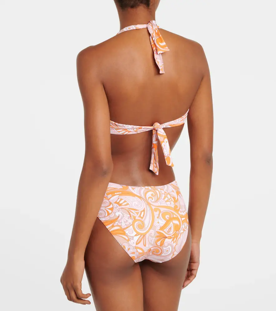 Melissa Odabash Colombia printed bikini top | Thumbnail 2