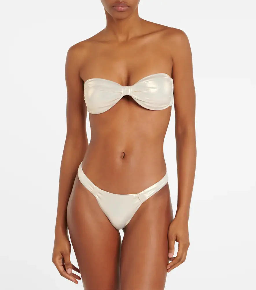 Melissa Odabash Stockholm bandeau bikini top | Thumbnail 3