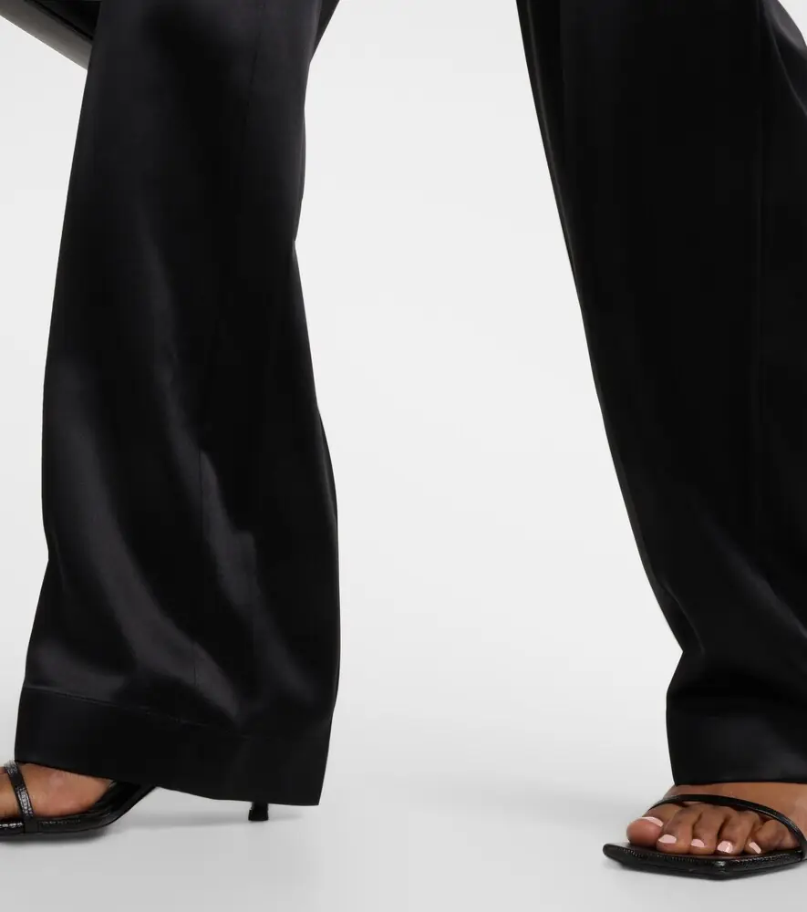 Joseph Tova silk satin straight pants | Thumbnail 4 Joseph Tova silk satin straight pants | Thumbnail 4