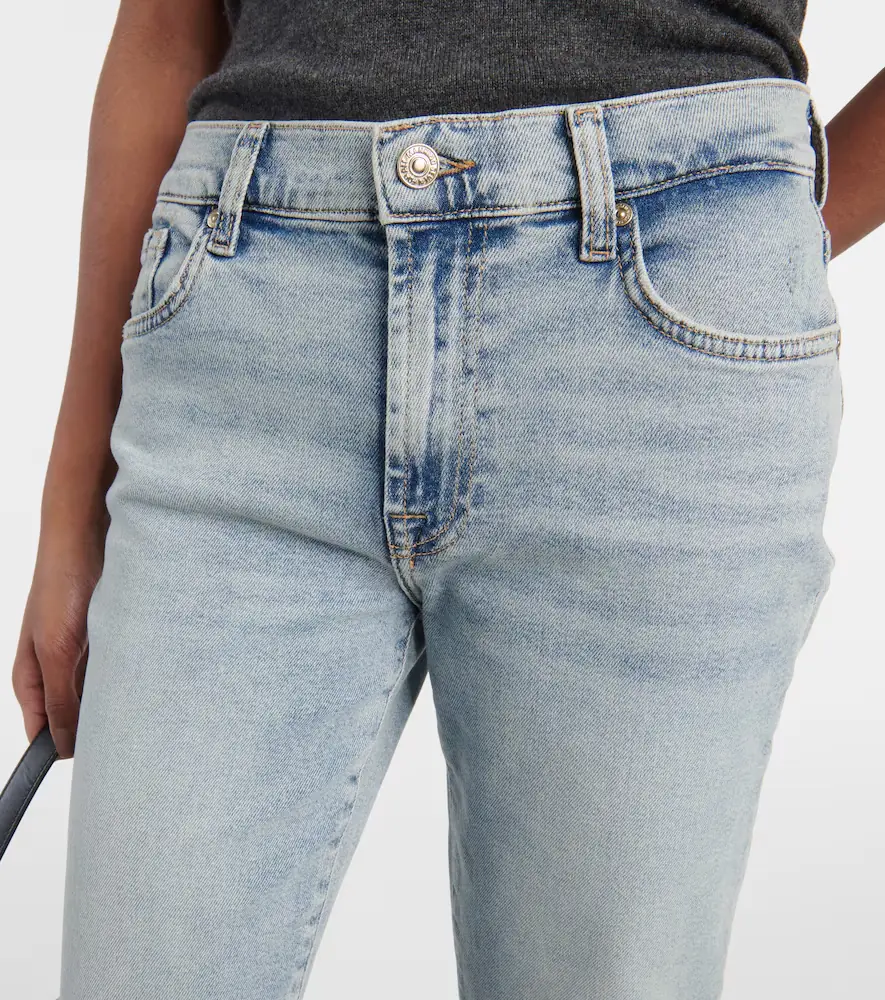 7 For All Mankind Ellie mid-rise straight jeans | Thumbnail 7 7 For All Mankind Ellie mid-rise straight jeans | Thumbnail 7