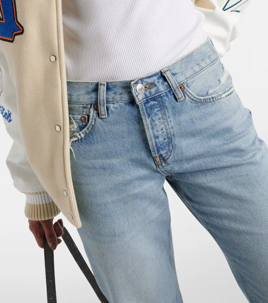 RE/DONE Easy mid-rise straight jeans | Thumbnail 3