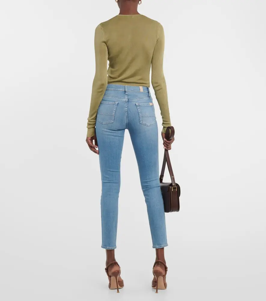 7 For All Mankind Mid-rise skinny jeans | Thumbnail 3 7 For All Mankind Mid-rise skinny jeans | Thumbnail 3