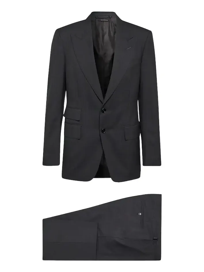 Shelton Super 120's wool suit