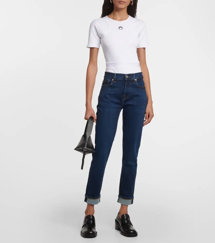 7 For All Mankind High-rise skinny jeans | Thumbnail 5 7 For All Mankind High-rise skinny jeans | Thumbnail 5