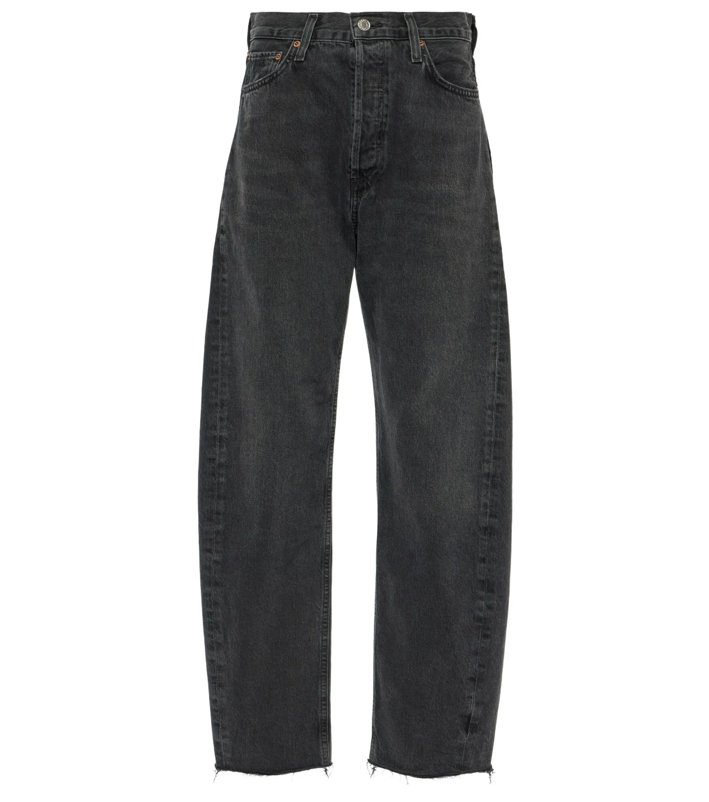 Luna high-rise barrel-leg jeans Luna high-rise barrel-leg jeans