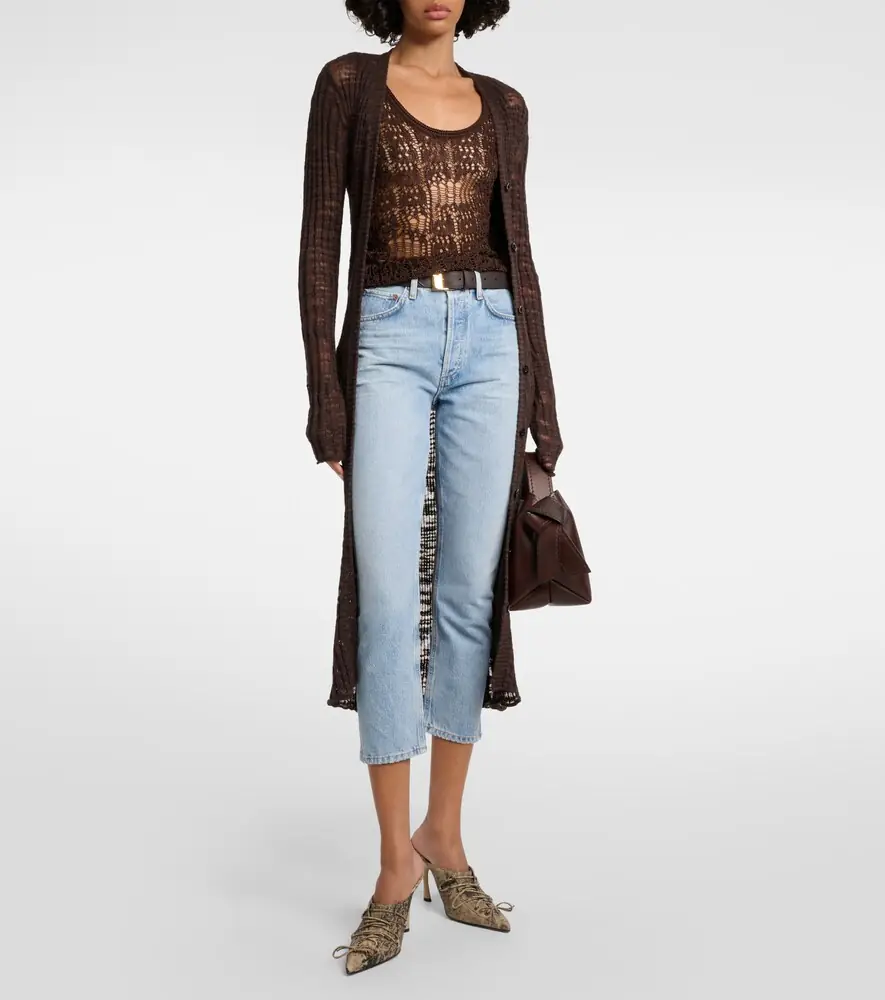 AGOLDE Riley high-rise cropped straight jeans | Thumbnail 5 AGOLDE Riley high-rise cropped straight jeans | Thumbnail 5