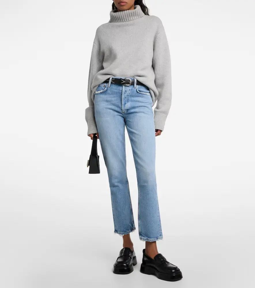 AGOLDE Riley high-rise straight jeans | Thumbnail 3 AGOLDE Riley high-rise straight jeans | Thumbnail 3