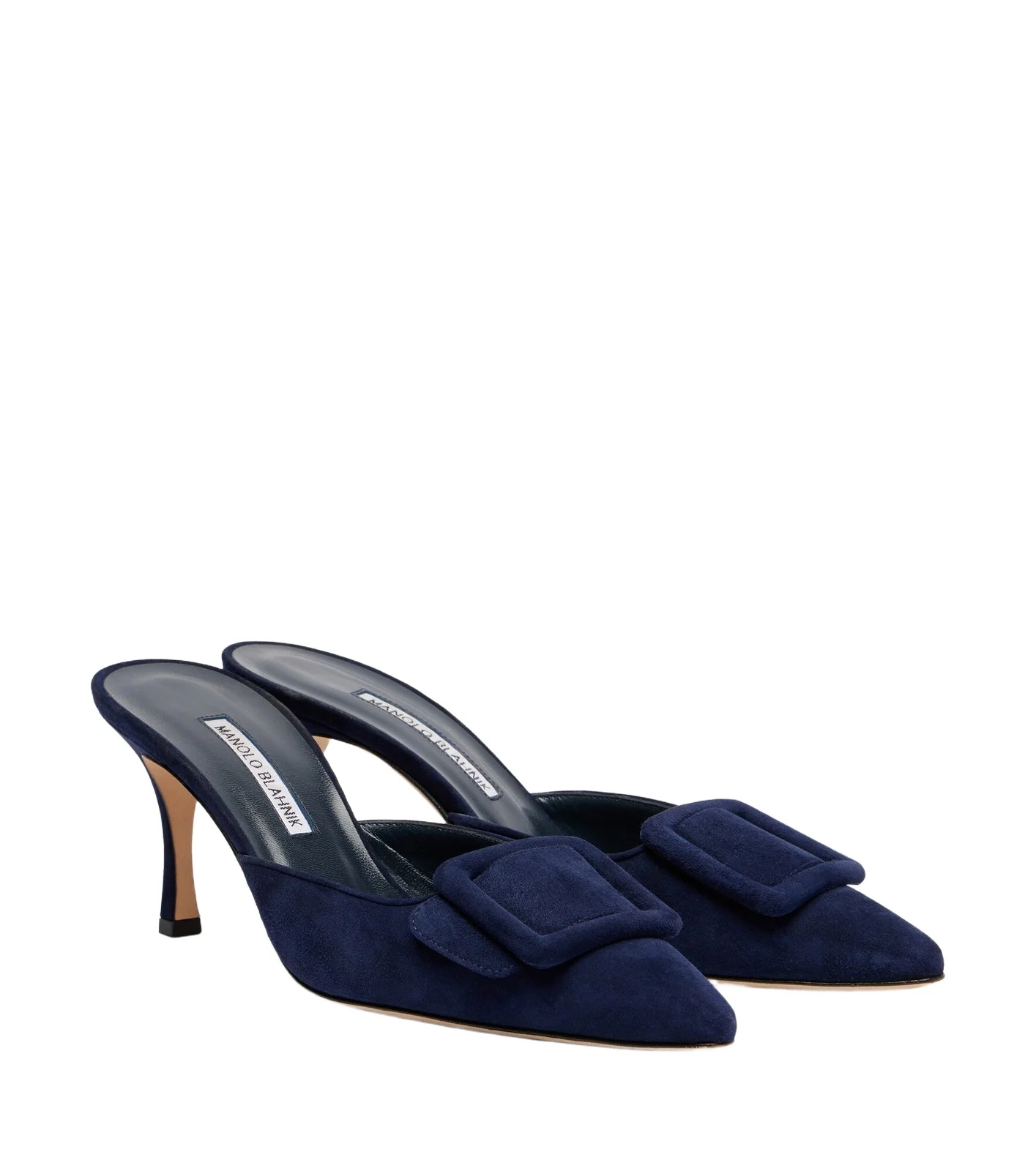 Maysale 70 suede mules Maysale 70 suede mules