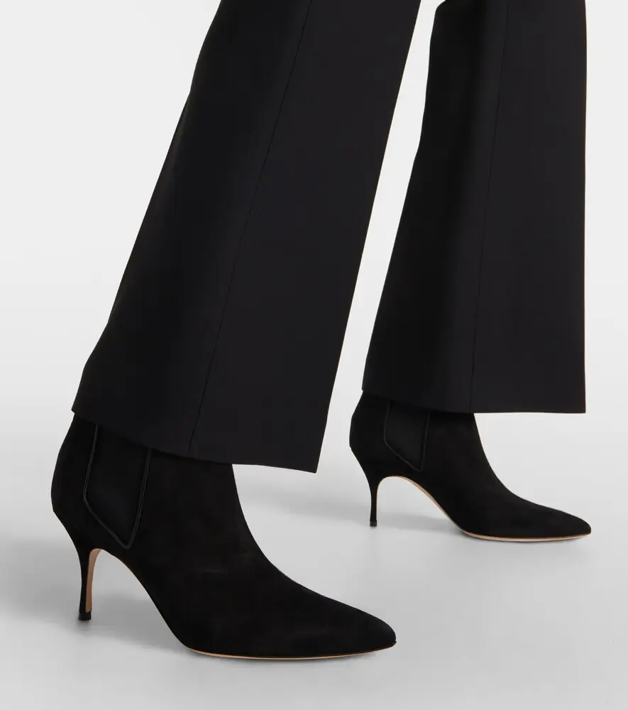 Manolo Blahnik Dildi Otto suede ankle boots | Thumbnail 6 Manolo Blahnik Dildi Otto suede ankle boots | Thumbnail 6