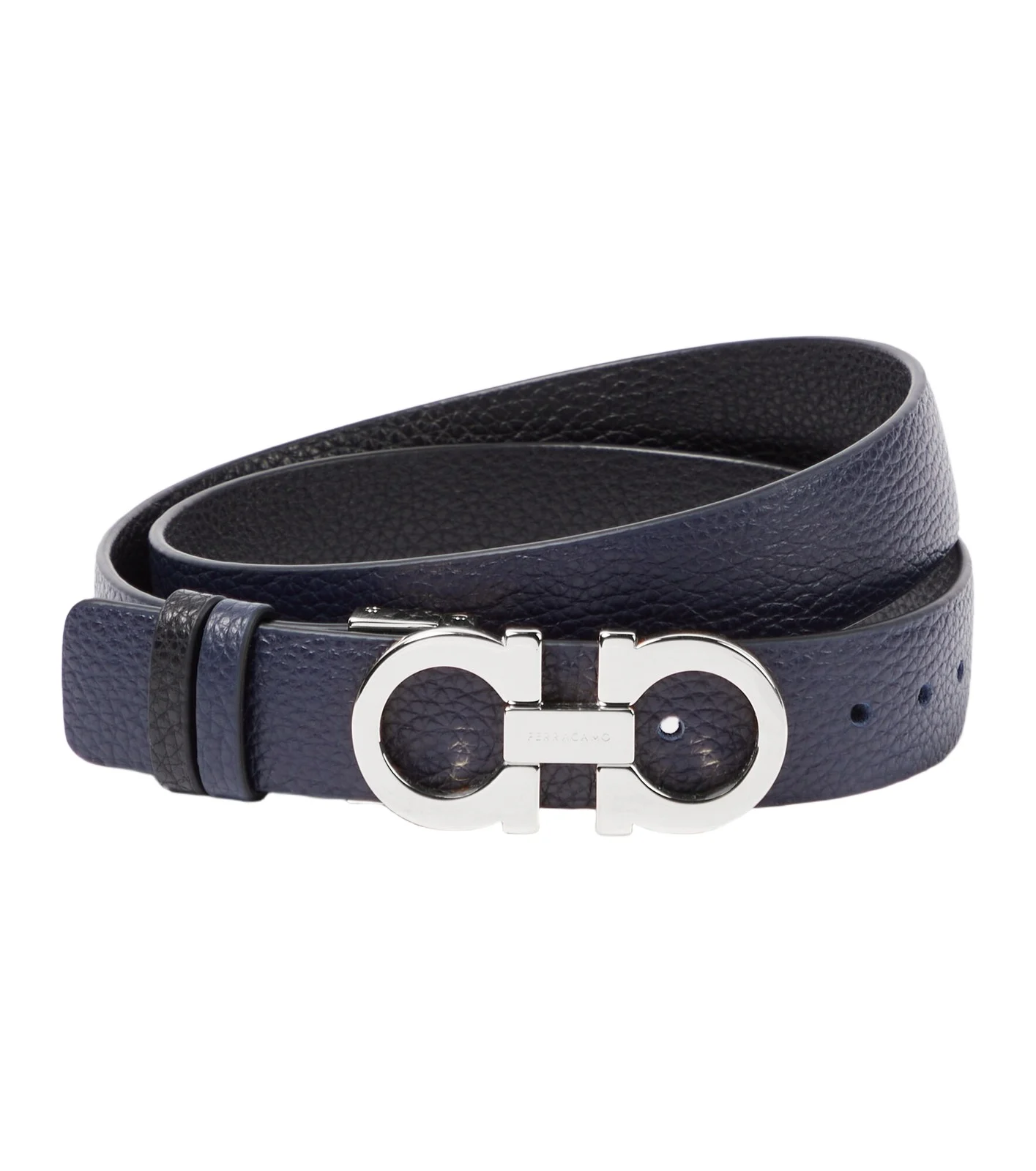 Gancini reversible leather belt Gancini reversible leather belt