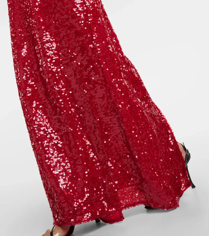 Erdem Bow-detail sequined maxi dress | Thumbnail 2