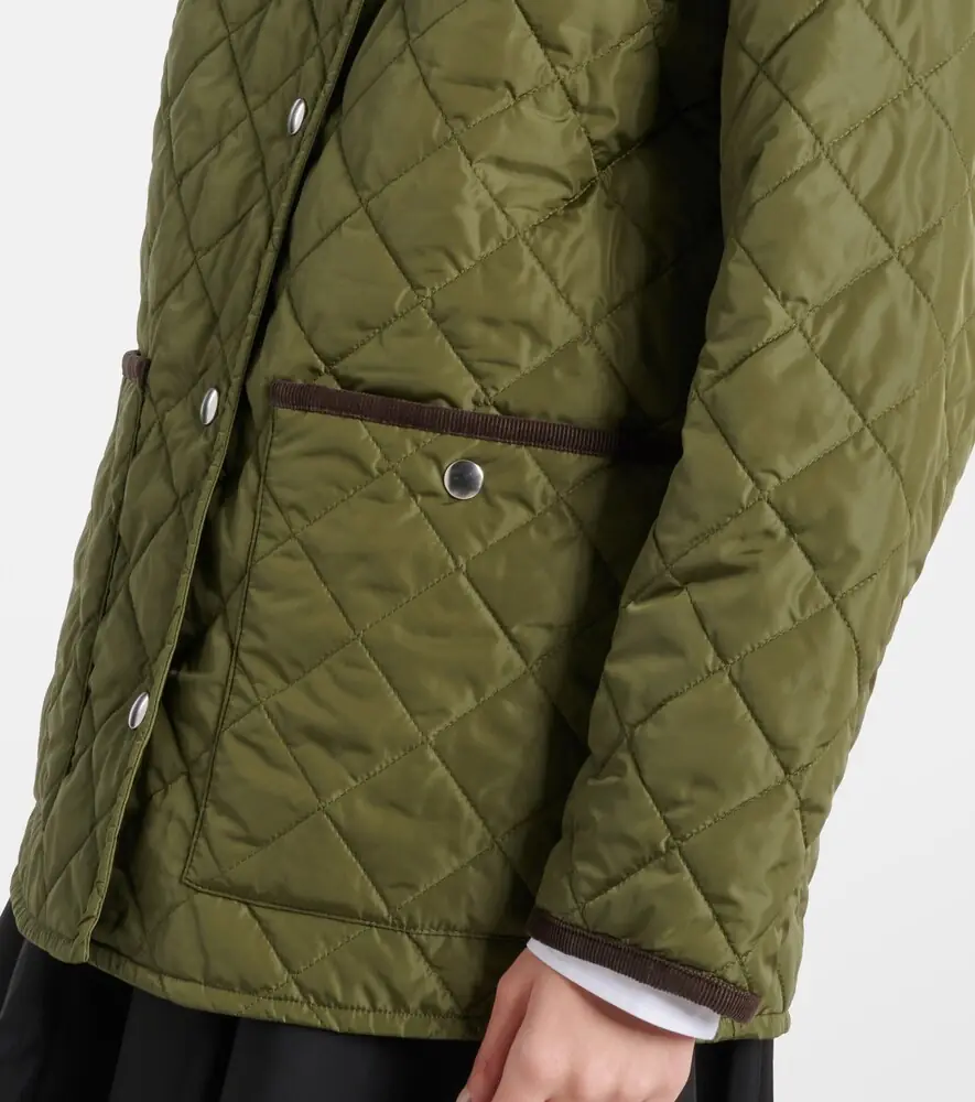 Prada Re-Nylon quilted jacket | Thumbnail 5 Prada Re-Nylon quilted jacket | Thumbnail 5