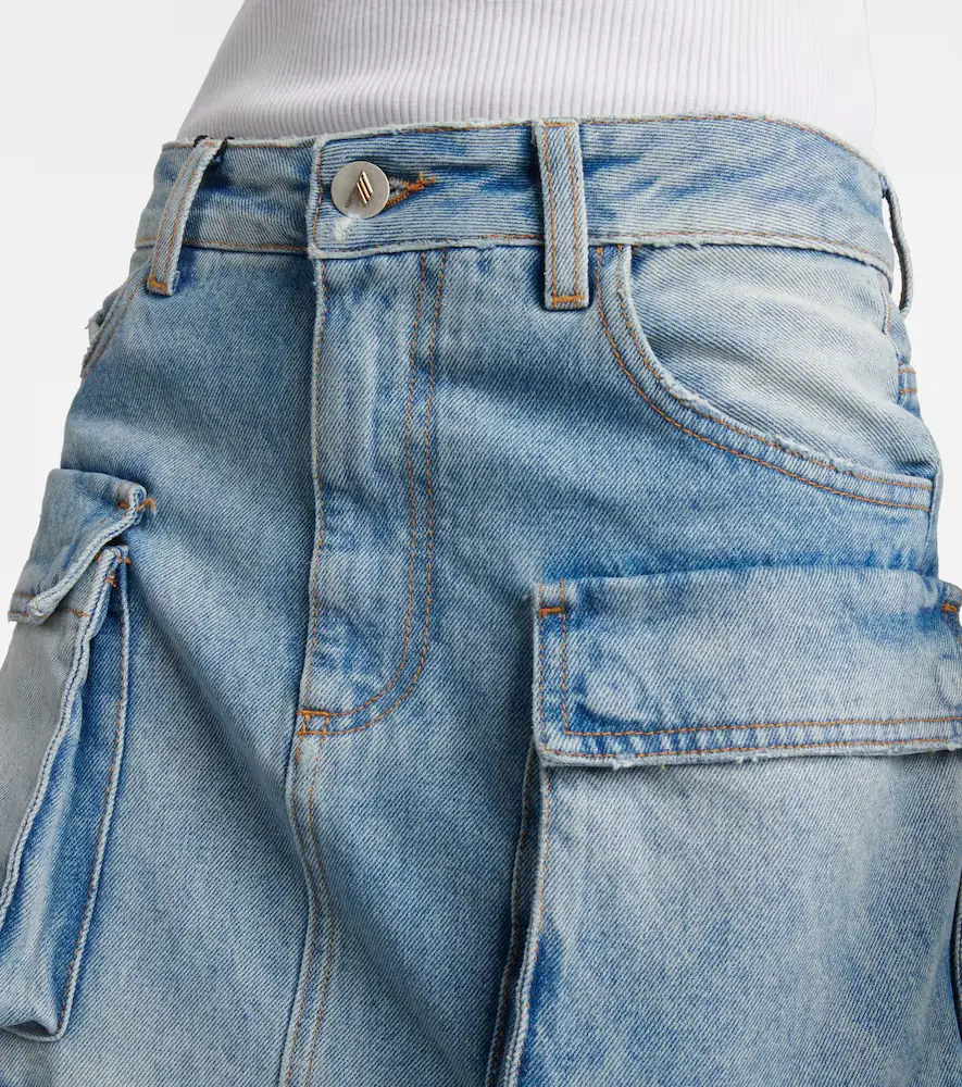 The Attico Cargo denim midi skirt | Thumbnail 7 The Attico Cargo denim midi skirt | Thumbnail 7