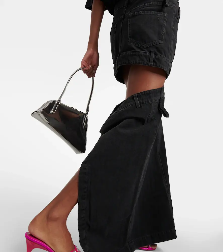 The Attico Deconstructed denim maxi skirt | Thumbnail 4 The Attico Deconstructed denim maxi skirt | Thumbnail 4