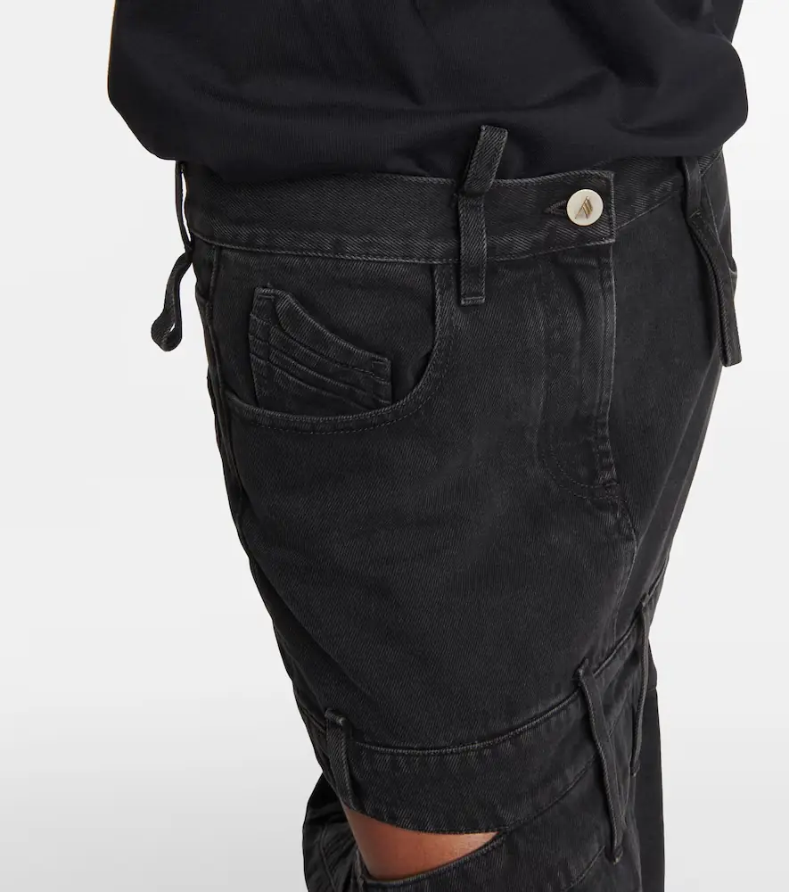 The Attico Deconstructed denim maxi skirt | Thumbnail 6 The Attico Deconstructed denim maxi skirt | Thumbnail 6