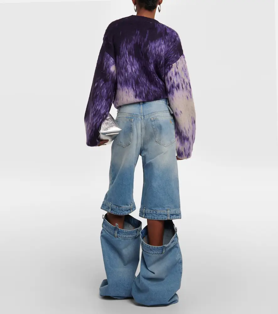 The Attico Low-rise wide-leg jeans | Thumbnail 2 The Attico Low-rise wide-leg jeans | Thumbnail 2