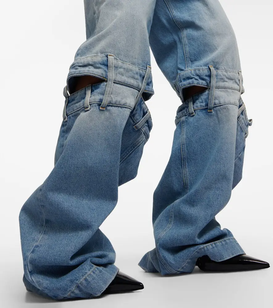 The Attico Low-rise wide-leg jeans | Thumbnail 6 The Attico Low-rise wide-leg jeans | Thumbnail 6