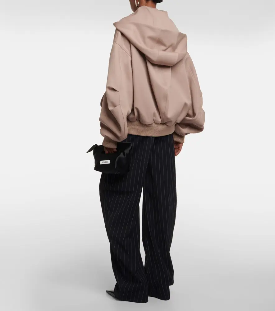 The Attico Bomber wool gabardine jacket | Thumbnail 3 The Attico Bomber wool gabardine jacket | Thumbnail 3