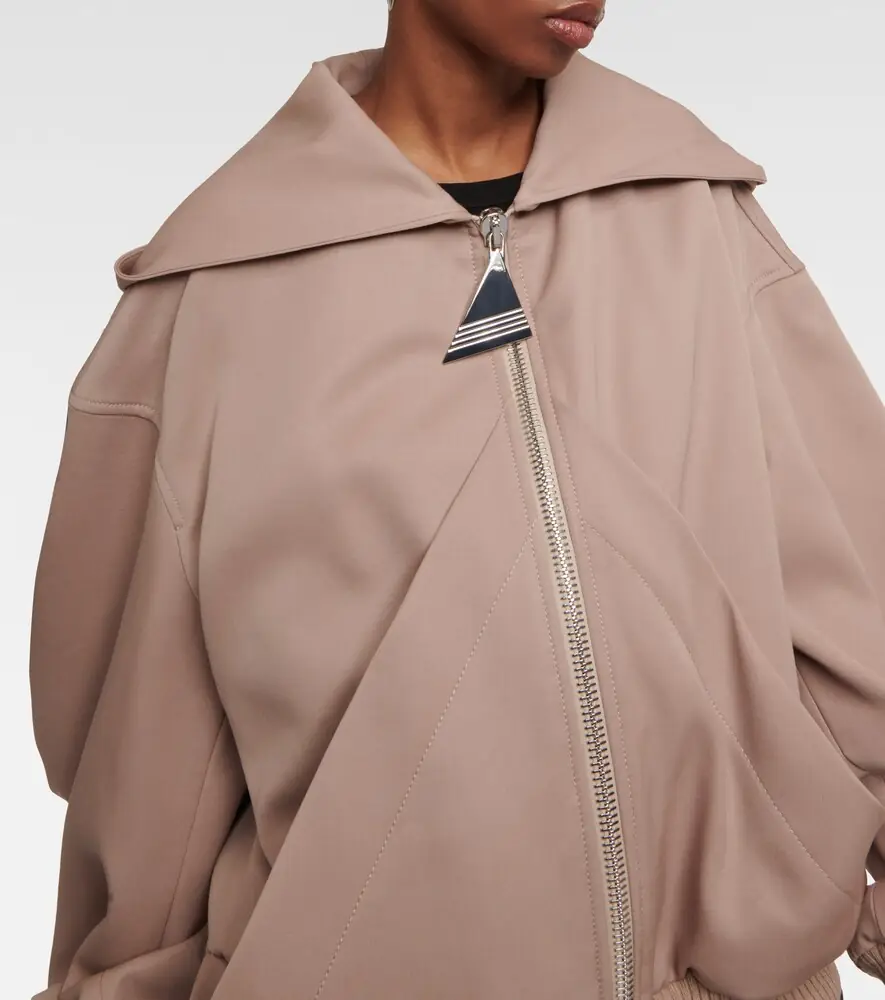 The Attico Bomber wool gabardine jacket | Thumbnail 4 The Attico Bomber wool gabardine jacket | Thumbnail 4