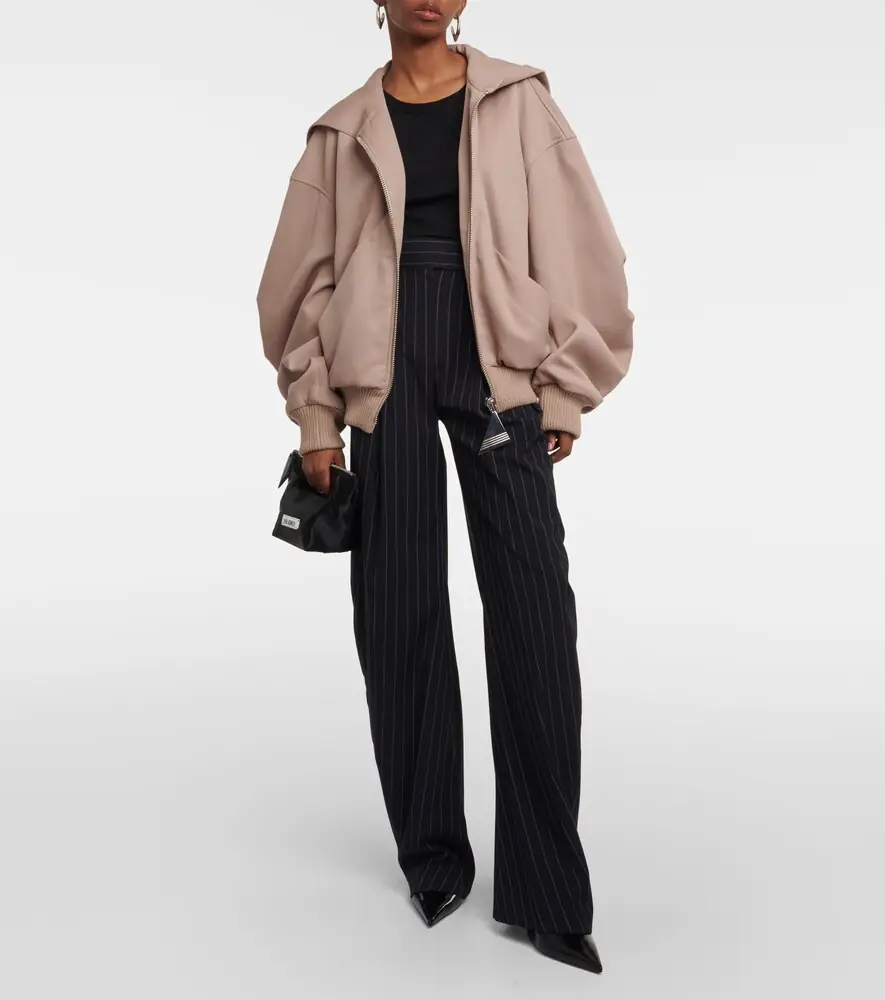 The Attico Bomber wool gabardine jacket | Thumbnail 5 The Attico Bomber wool gabardine jacket | Thumbnail 5