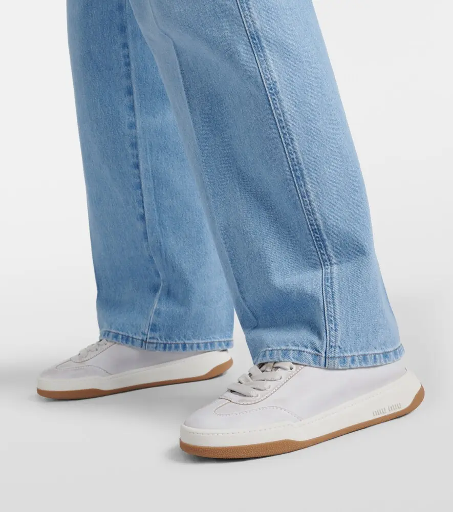 Miu Miu Suede sneakers | Thumbnail 6 Miu Miu Suede sneakers | Thumbnail 6
