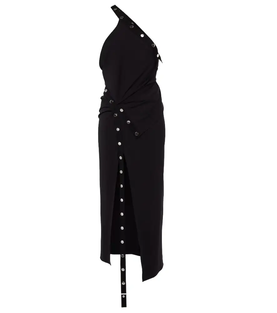 The Attico Embellished jersey midi dress | Image 1 The Attico Embellished jersey midi dress | Image 1