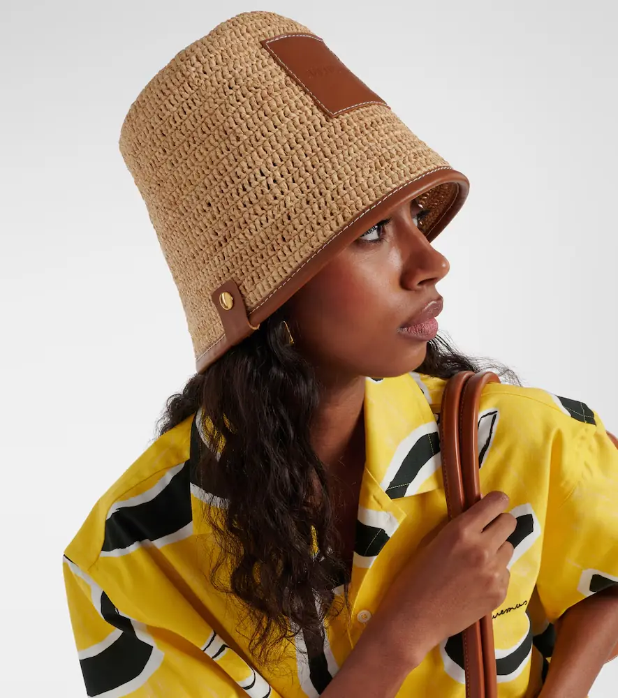 Jacquemus Le Bob Soli raffia bucket hat | Thumbnail 5 Jacquemus Le Bob Soli raffia bucket hat | Thumbnail 5