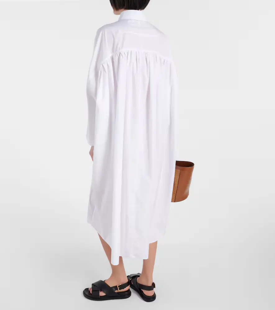 Marni Cotton poplin shirt dress | Thumbnail 5 Marni Cotton poplin shirt dress | Thumbnail 5