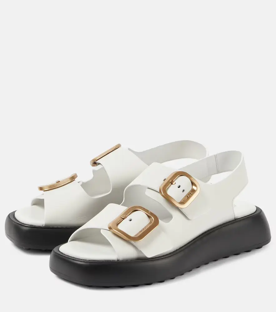 Tod's Gomma leather sandals | Thumbnail 2