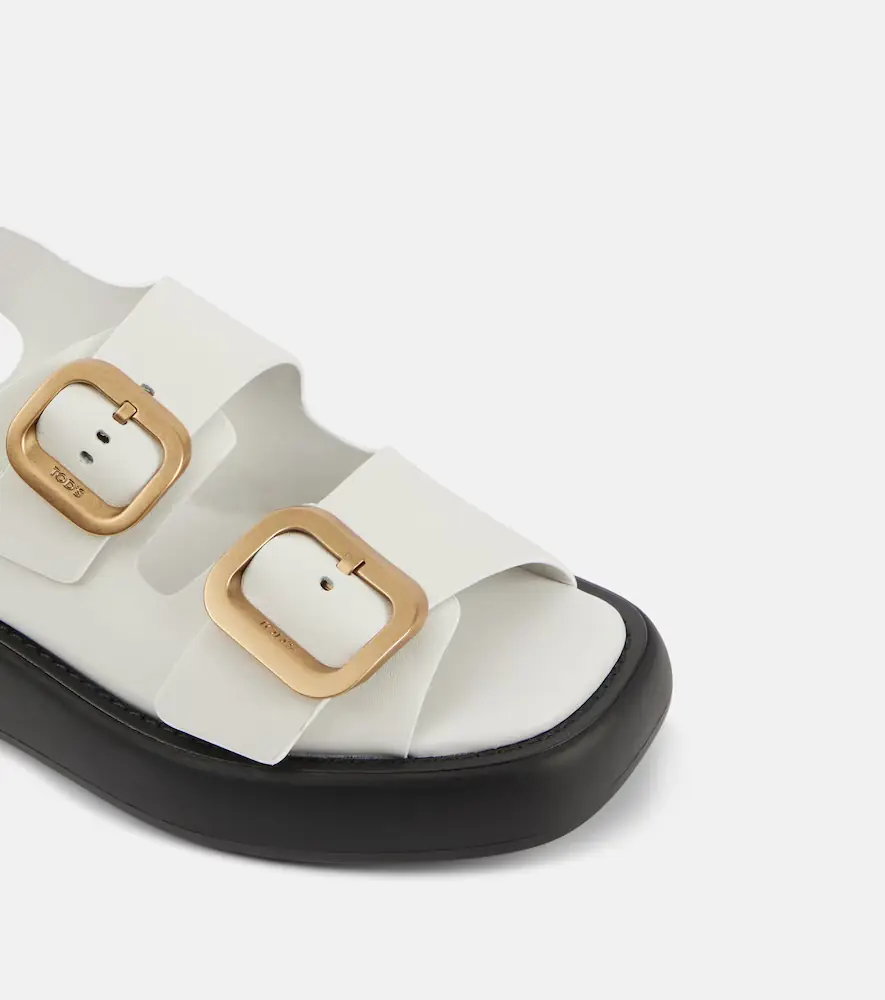Tod's Gomma leather sandals | Thumbnail 3