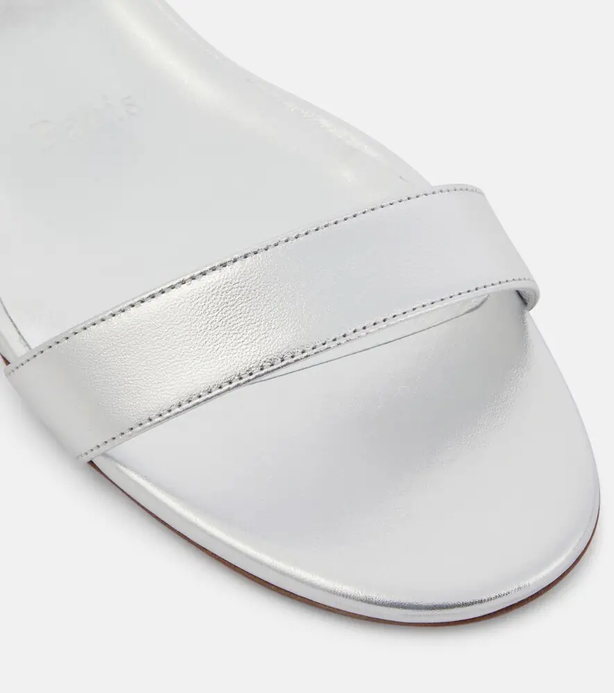 Christian Louboutin Miss Choca metallic leather sandals | Thumbnail 3