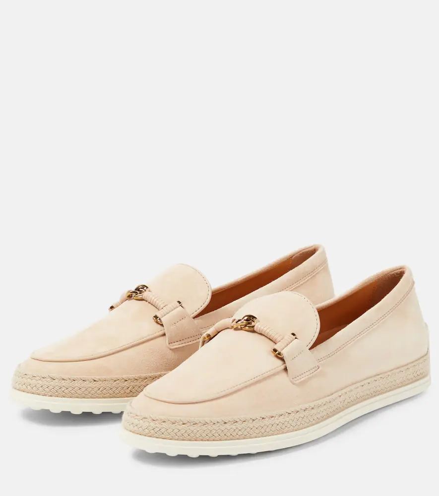 Tod's T Ring suede loafers | Thumbnail 4